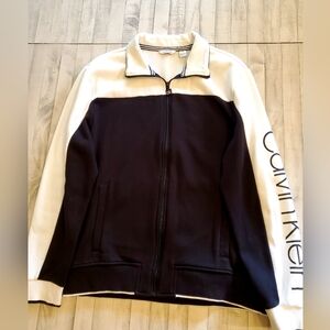 Calvin Klein Mens Zip up fleece Jacket